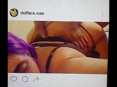 dollface rose fucked like a dog on instagram (Original Xvids)